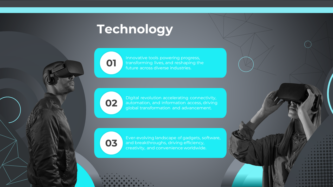 Technology Presentation And Google Slides Template