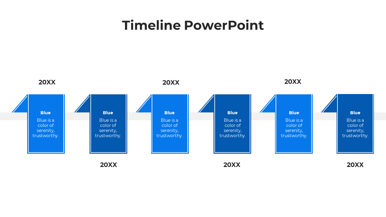 Finest Timeline Design PowerPoint And And Canva Template