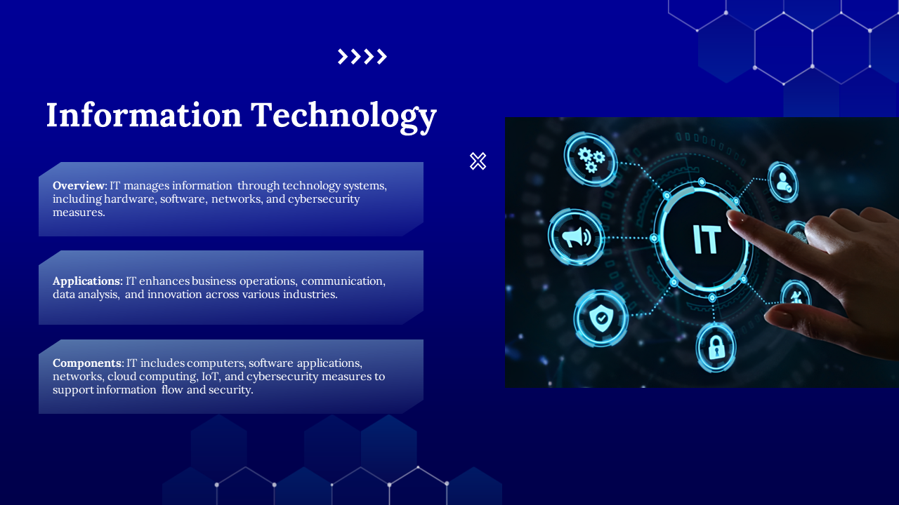 Information Technology PowerPoint And Google Slides Template