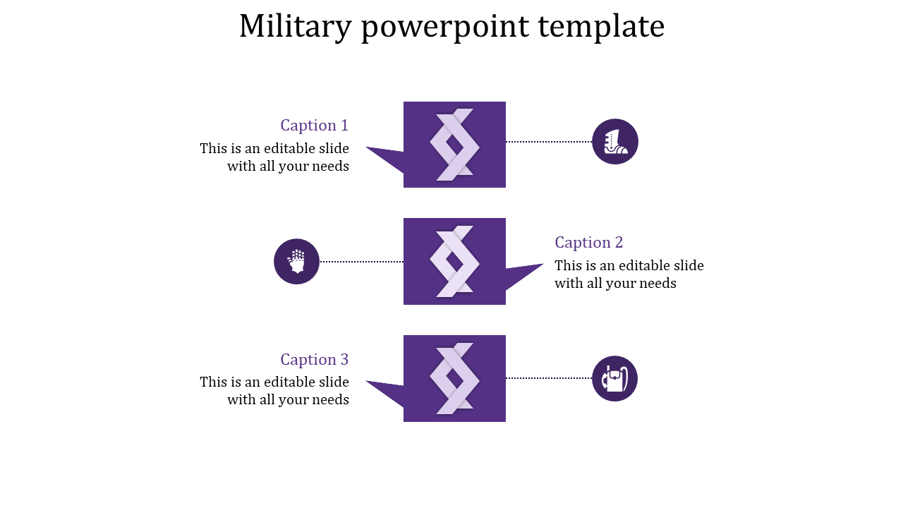 Splendid Military PowerPoint Template And Google Slides