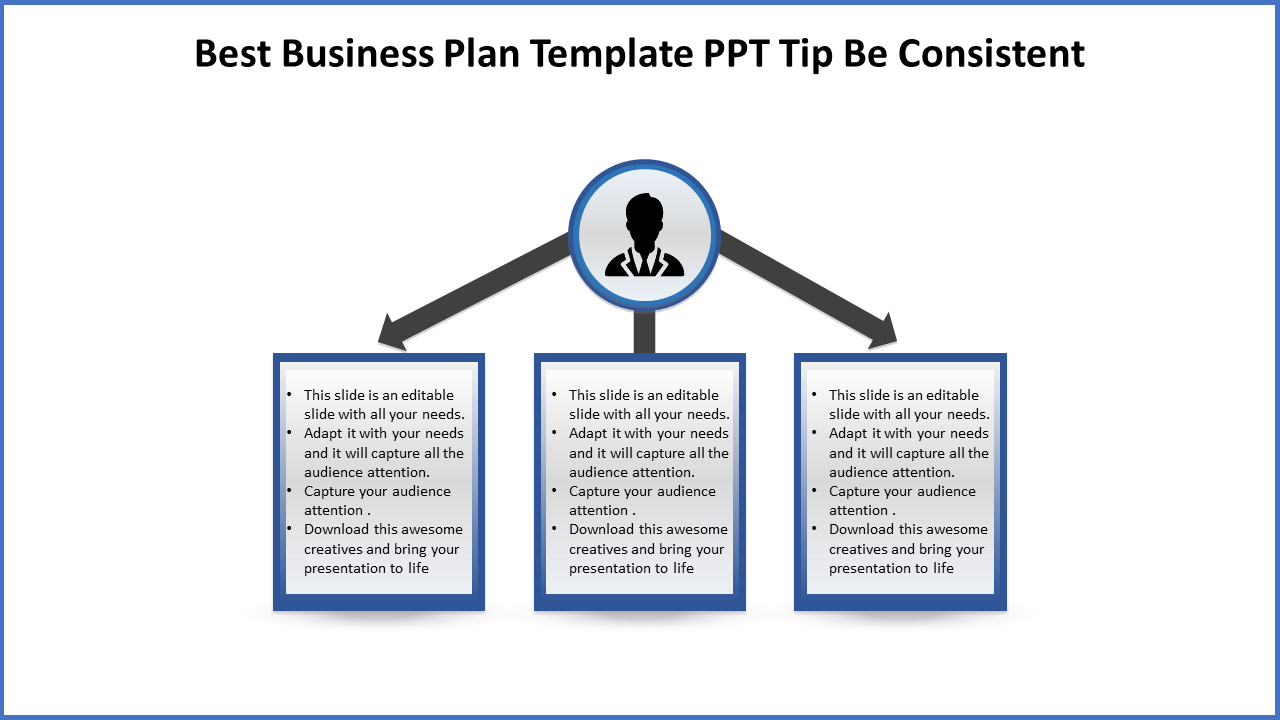 Best Business Plan Template PPT Diagram For Your Need