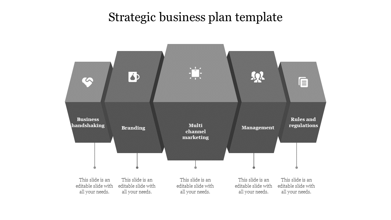 Our Predesigned Strategic Business Plan Template Design