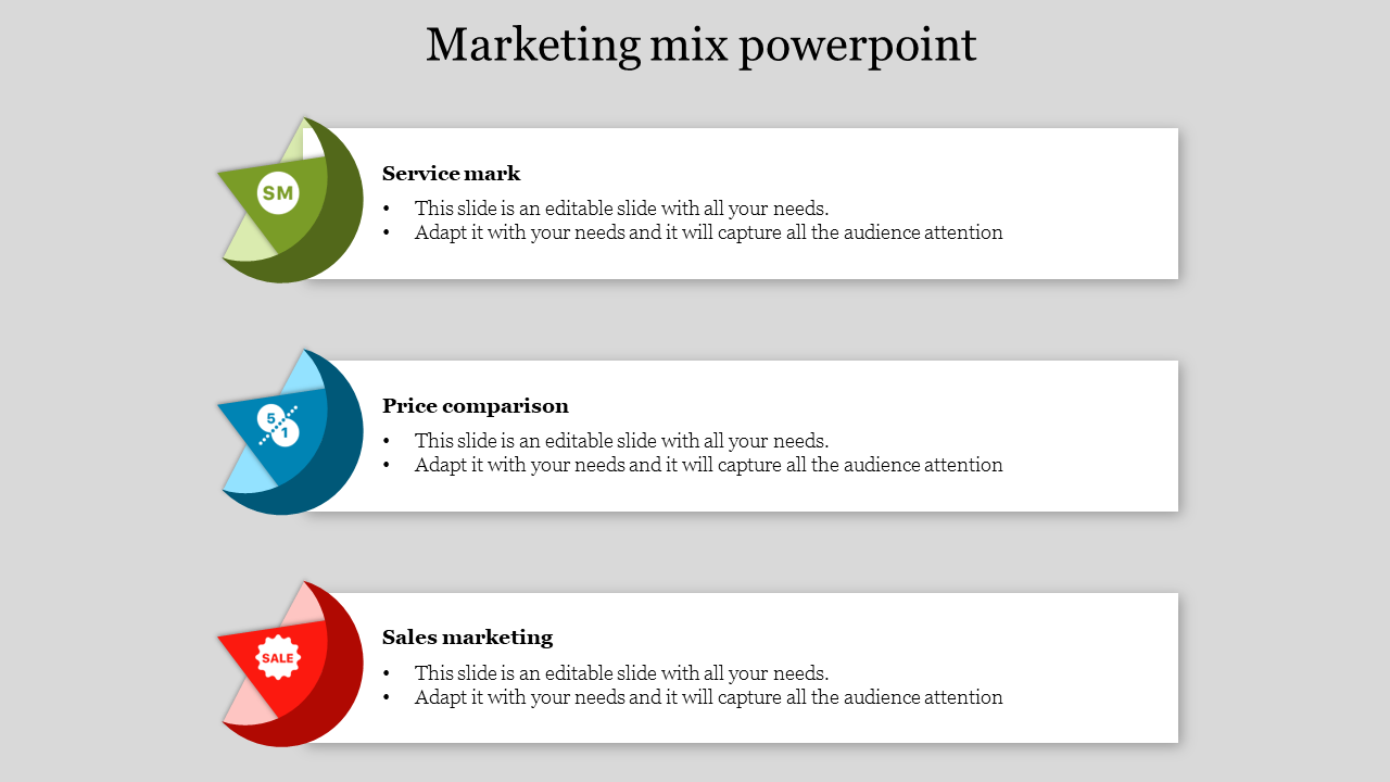 Marketing Mix PowerPoint Templates & Google Slides Themes