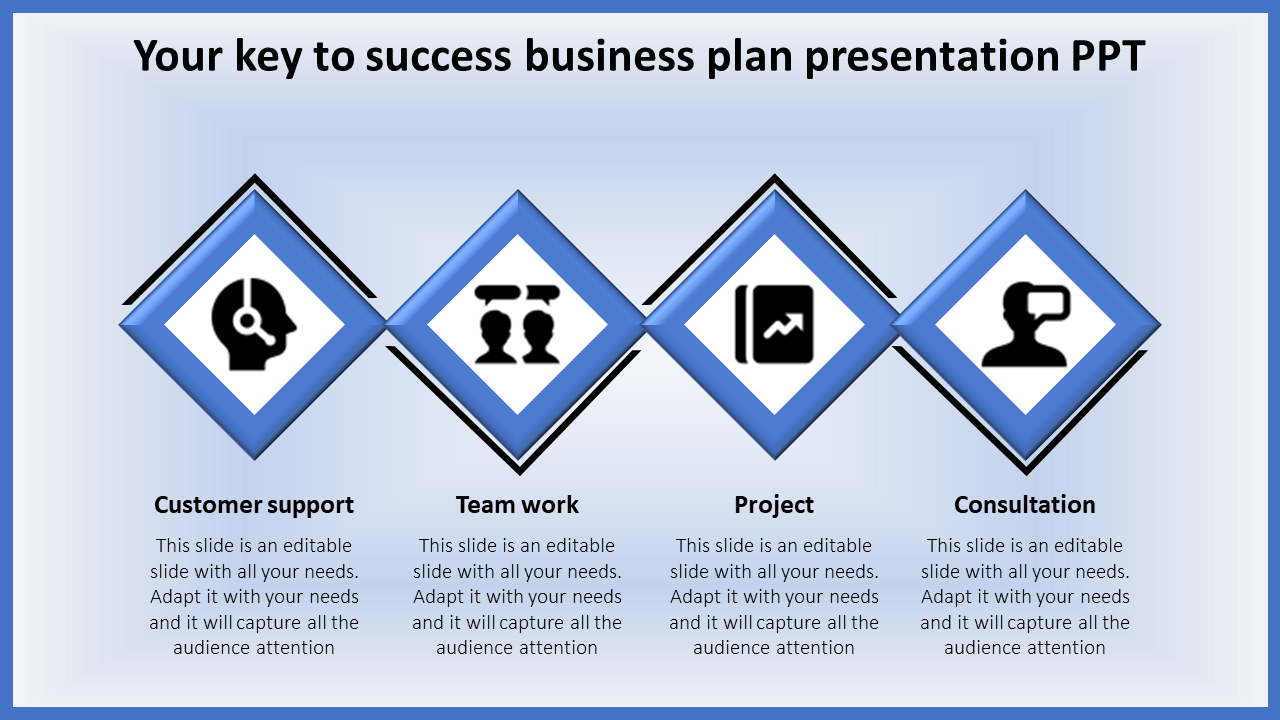 Business Plan Presentation PPT- Diamond Design