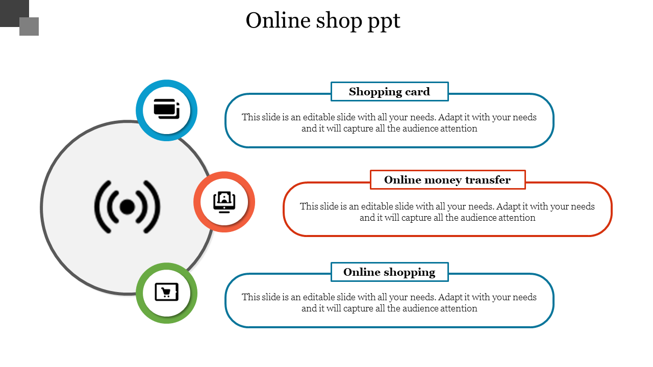 Online shop PowerPoint Template And Google Slides Themes