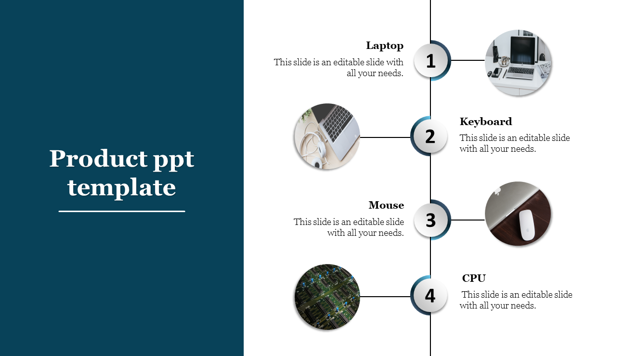 Attractive System Product PPT Template Presentation