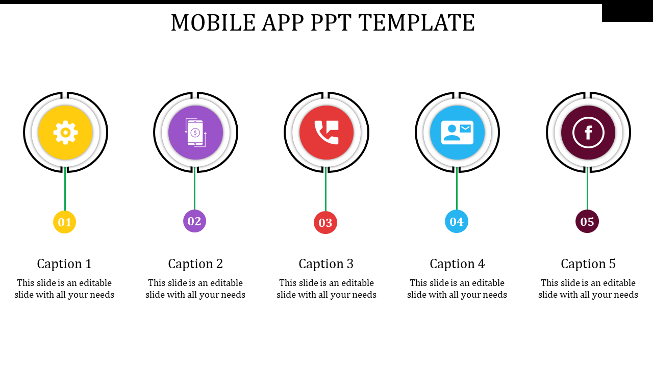 Multiple Mobile App PPT Template and Google Slides Themes