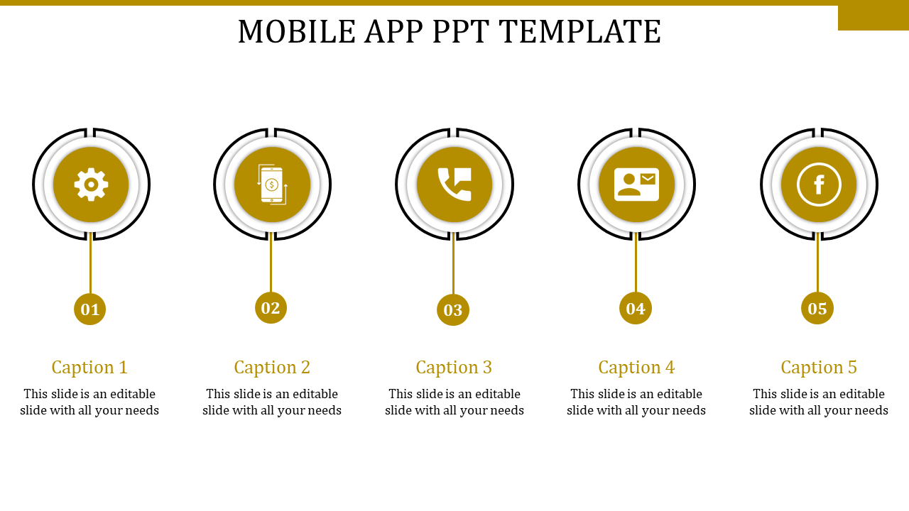 Mobile App PPT Template and Google Slides Themes