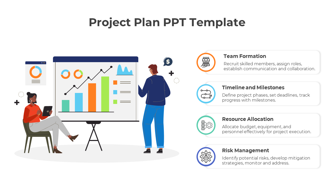 Creative Project Plan PowerPoint And Google Slides Template