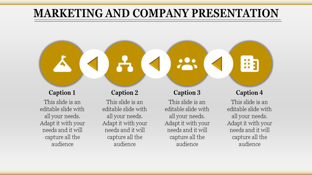 Marketing And Company Presentation Slide Templates