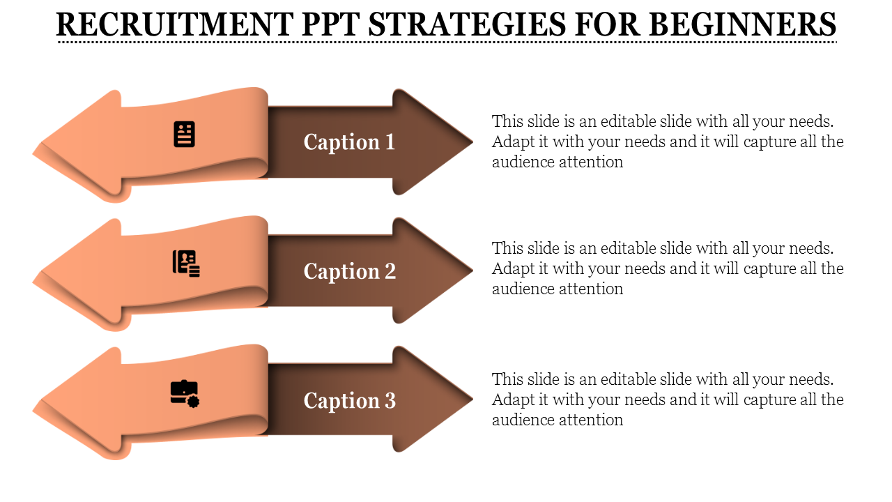 Try 100% Recruitment PowerPoint Presentation Themes