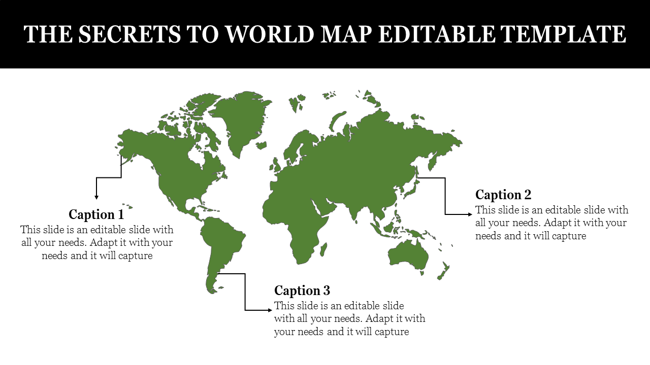 world map editable template