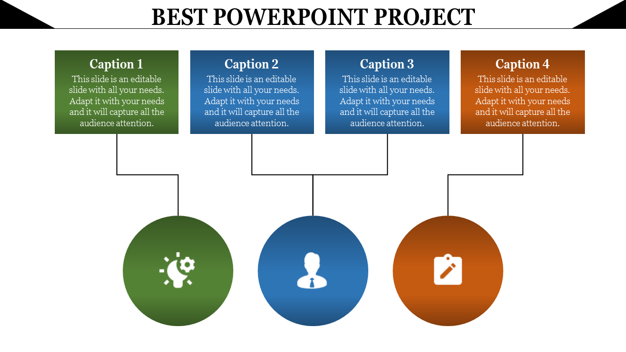 PowerPoint Project Template for Professional Reports