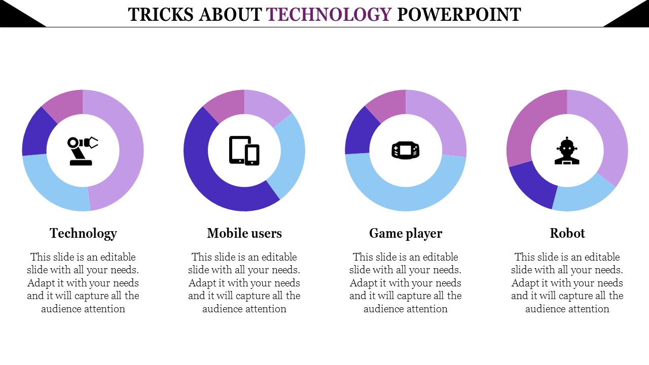 Our Predesigned Technology PowerPoint Tricks