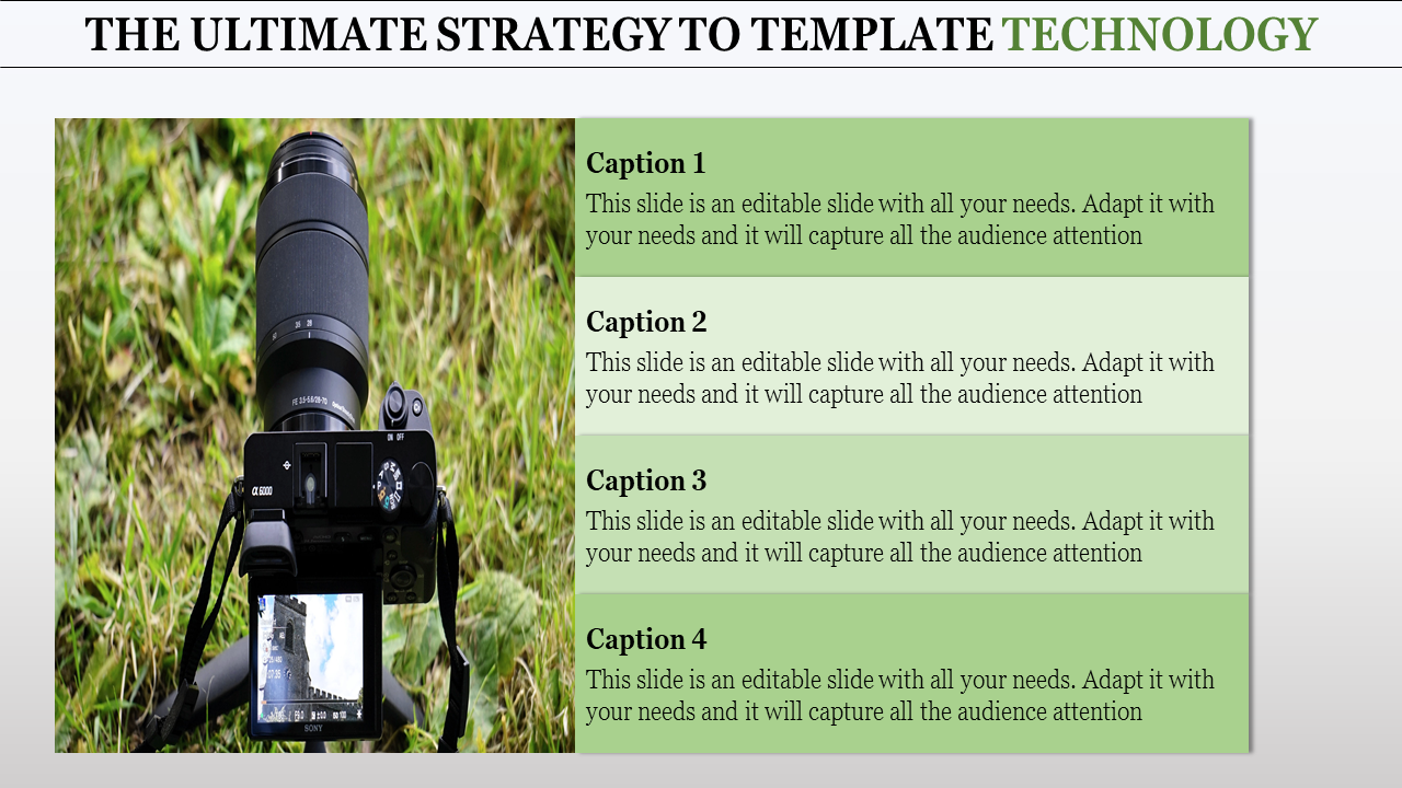 Four Node Technology PowerPoint Presentation Template