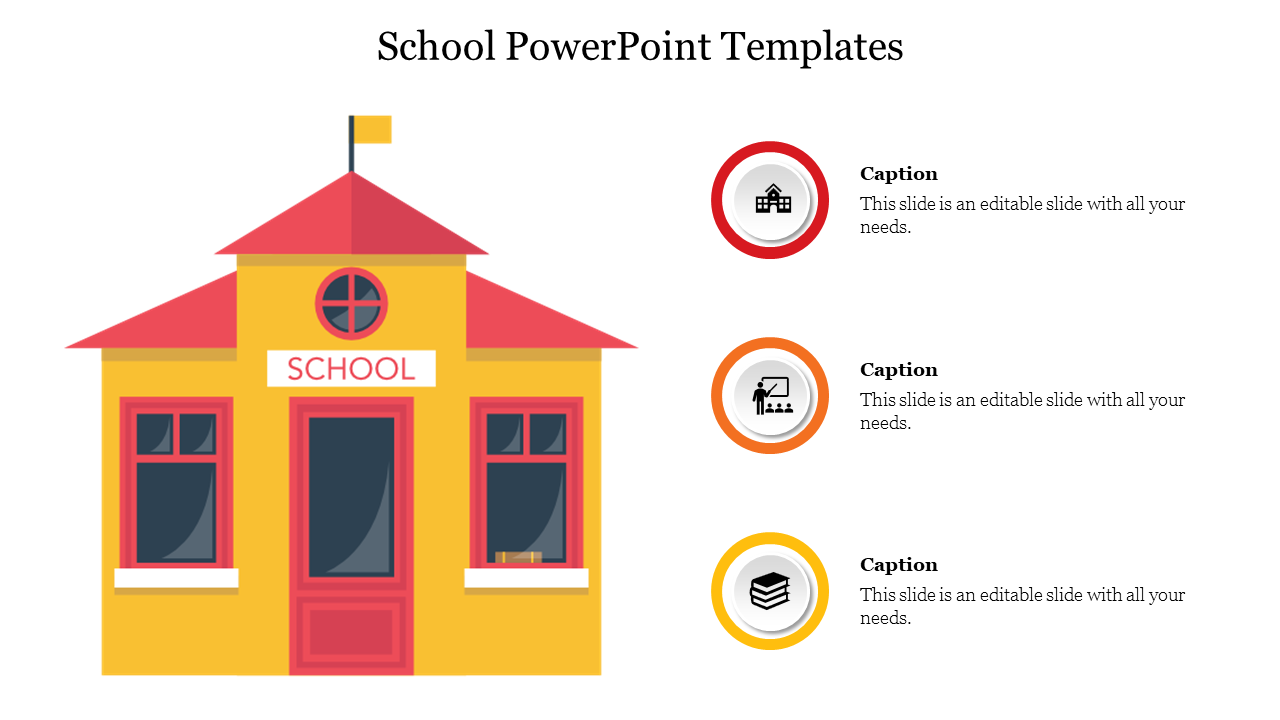 Creative School PowerPoint Templates Presentation