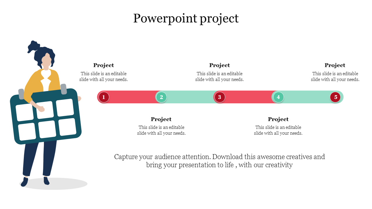 Professional PowerPoint Project Template for Presentations