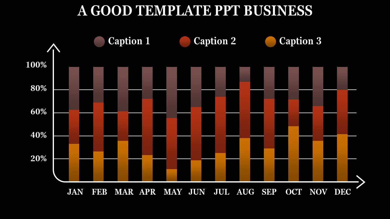 Creative Business PPT Template - Graph Model