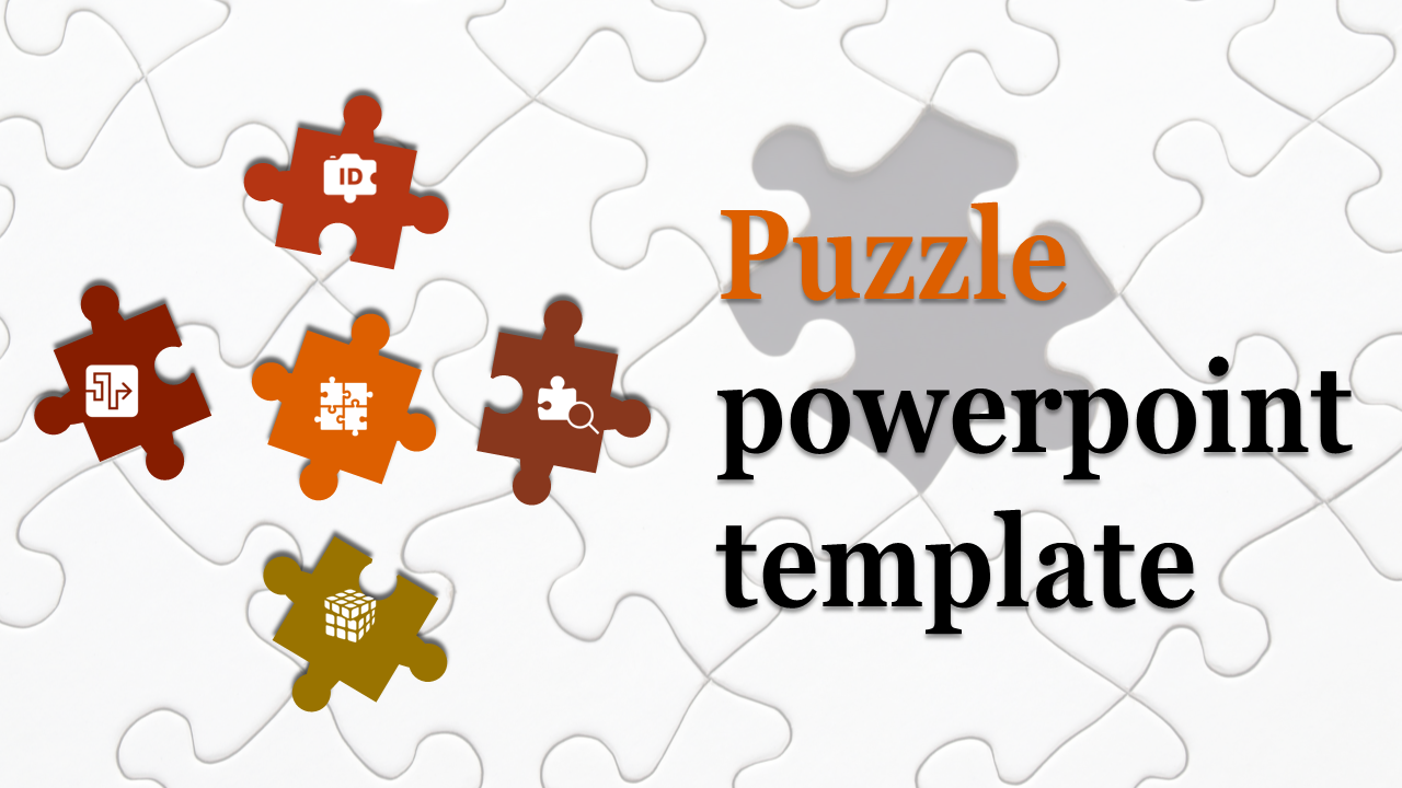 Best Template Puzzle PowerPoint
