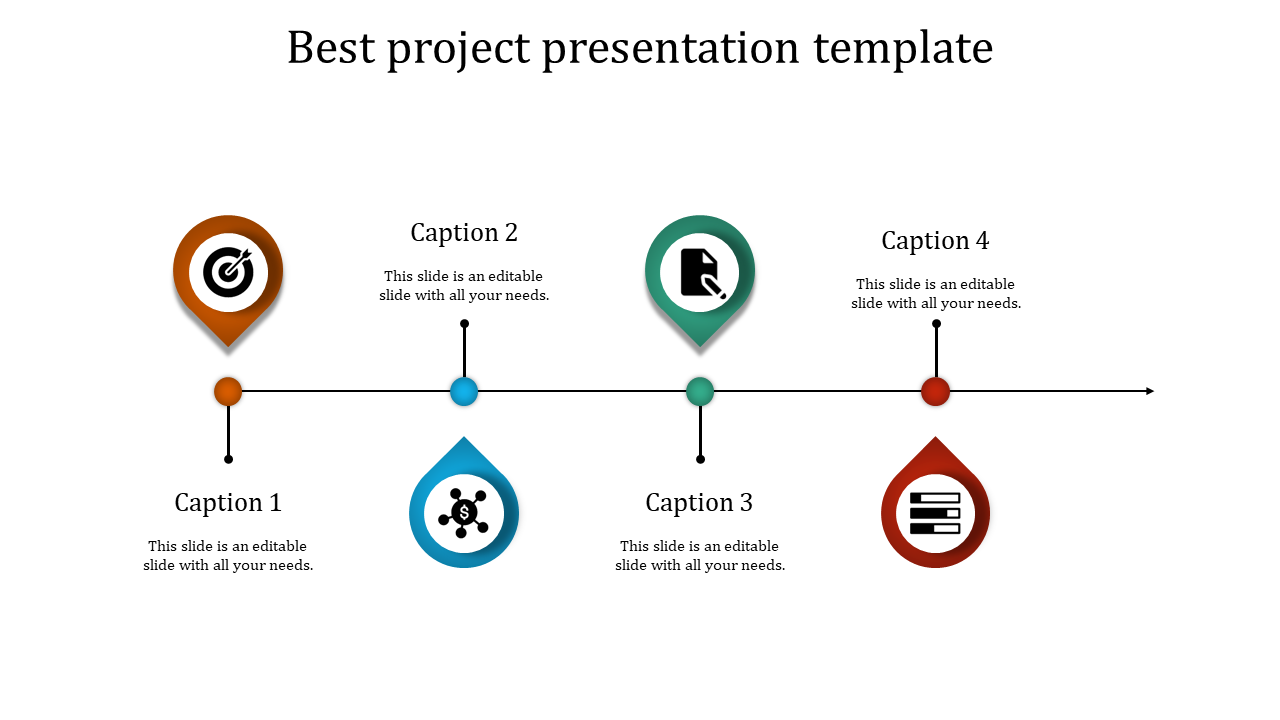 Eye-catching Best Project Presentation Templates PowerPoint