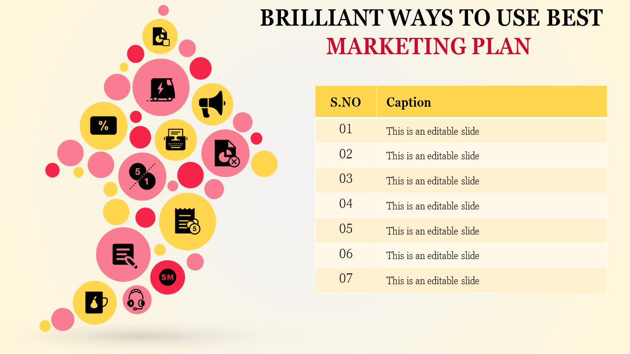 Marketing Plan PPT And Google Slides Template