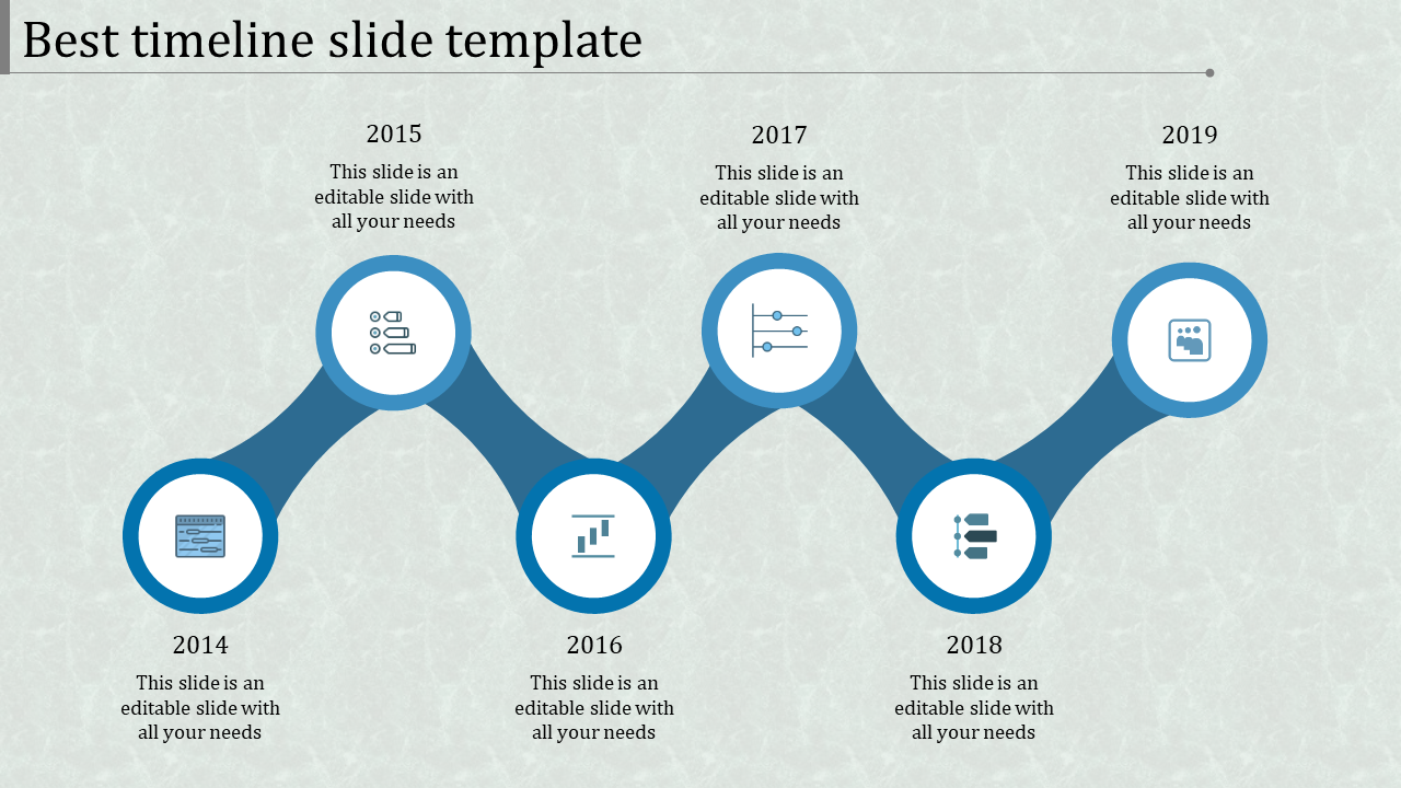 Timeline PowerPoint PPT for Comprehensive Planning