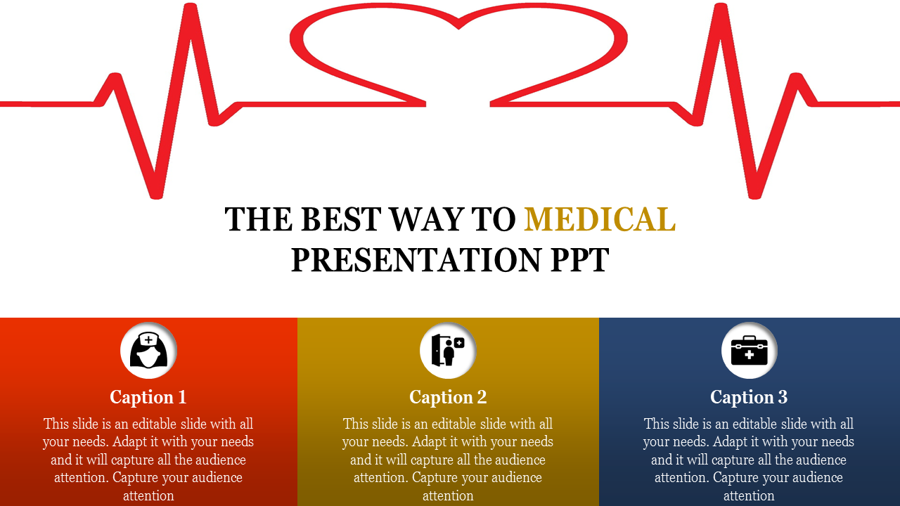 Medical Presentation PPT and Google Slides - Three Nodes