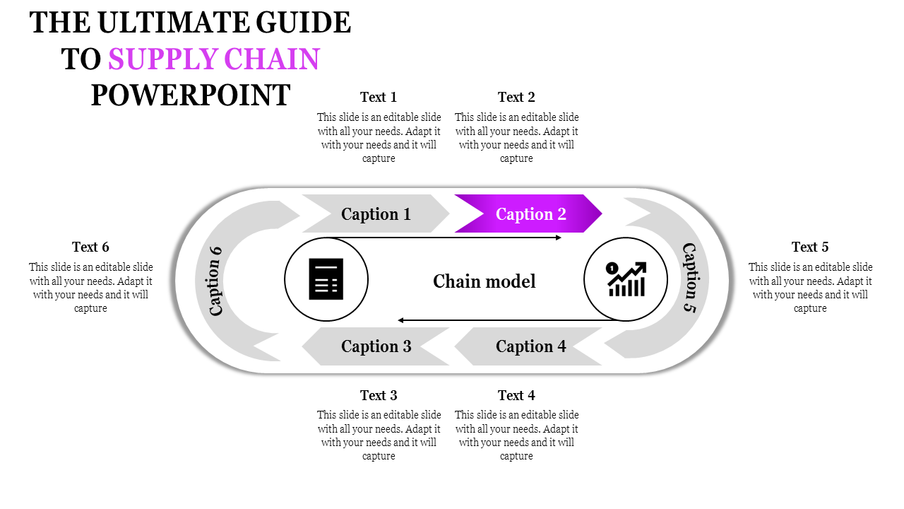 Arrow Supply Chain PowerPoint Template and Google Slides