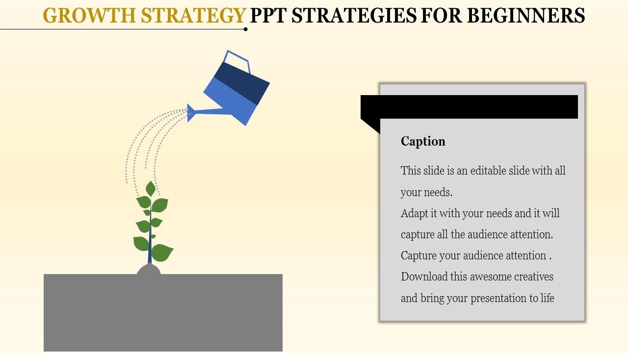 Growth Strategy PPT for Long-Term Business Expansion Plans