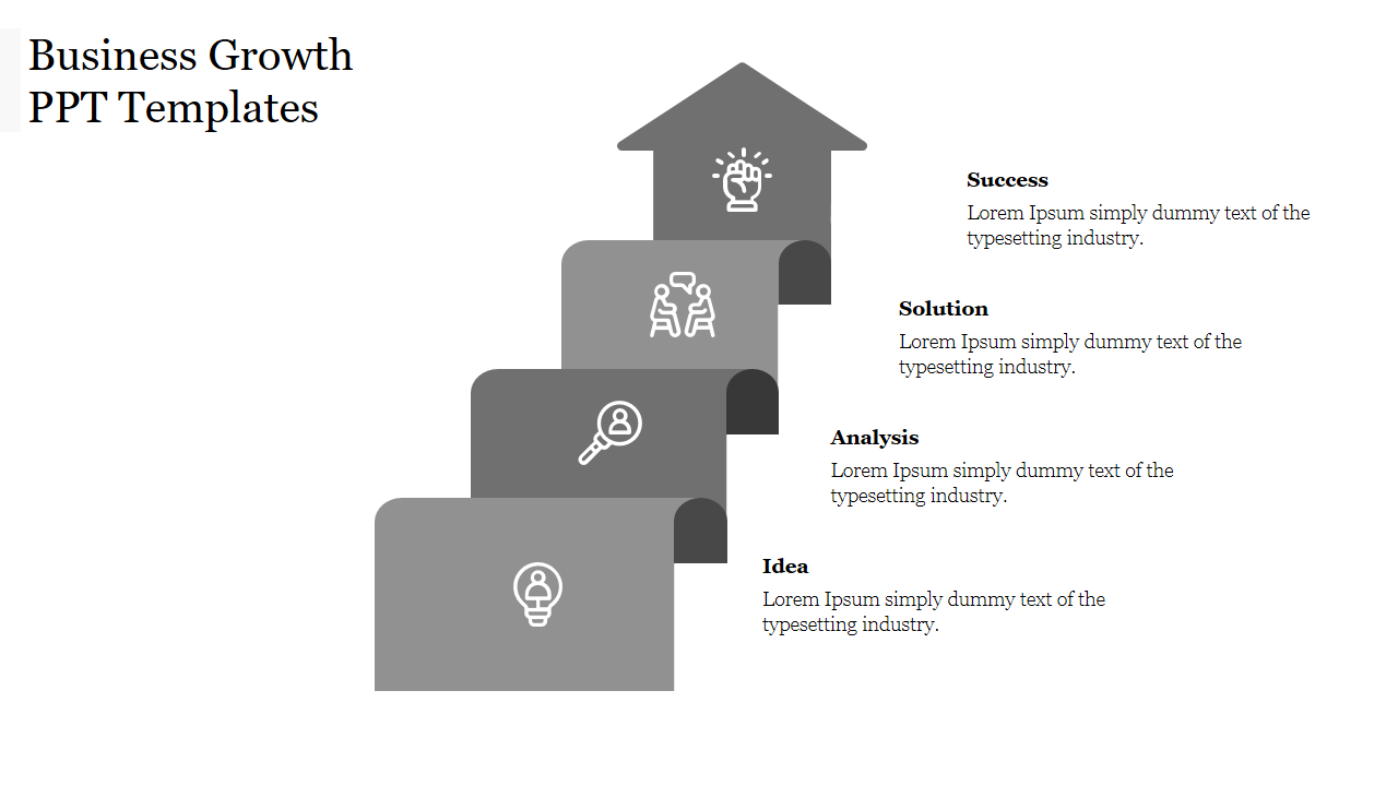 Attractive Business Growth PPT Template and Google Slides