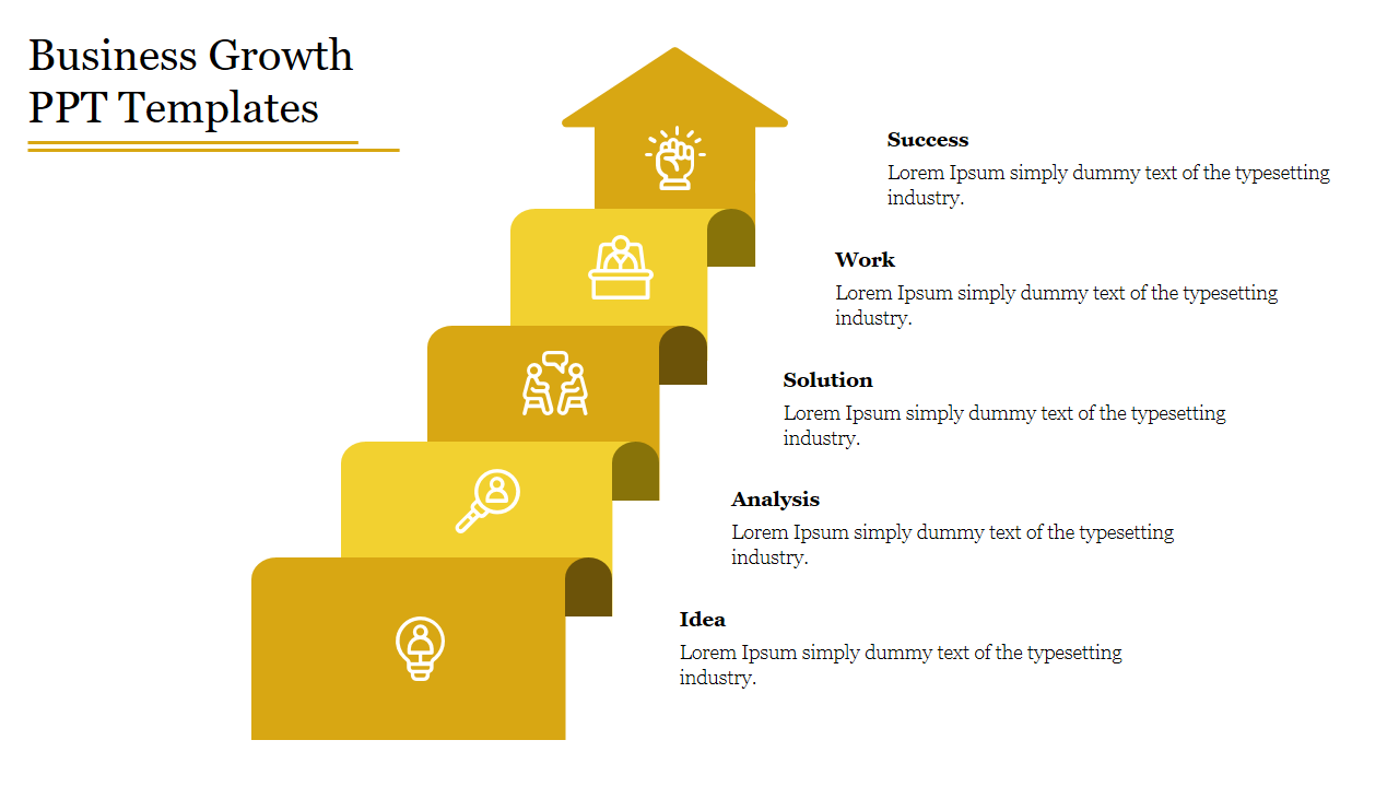 Innovative Business Growth PPT Templates Design