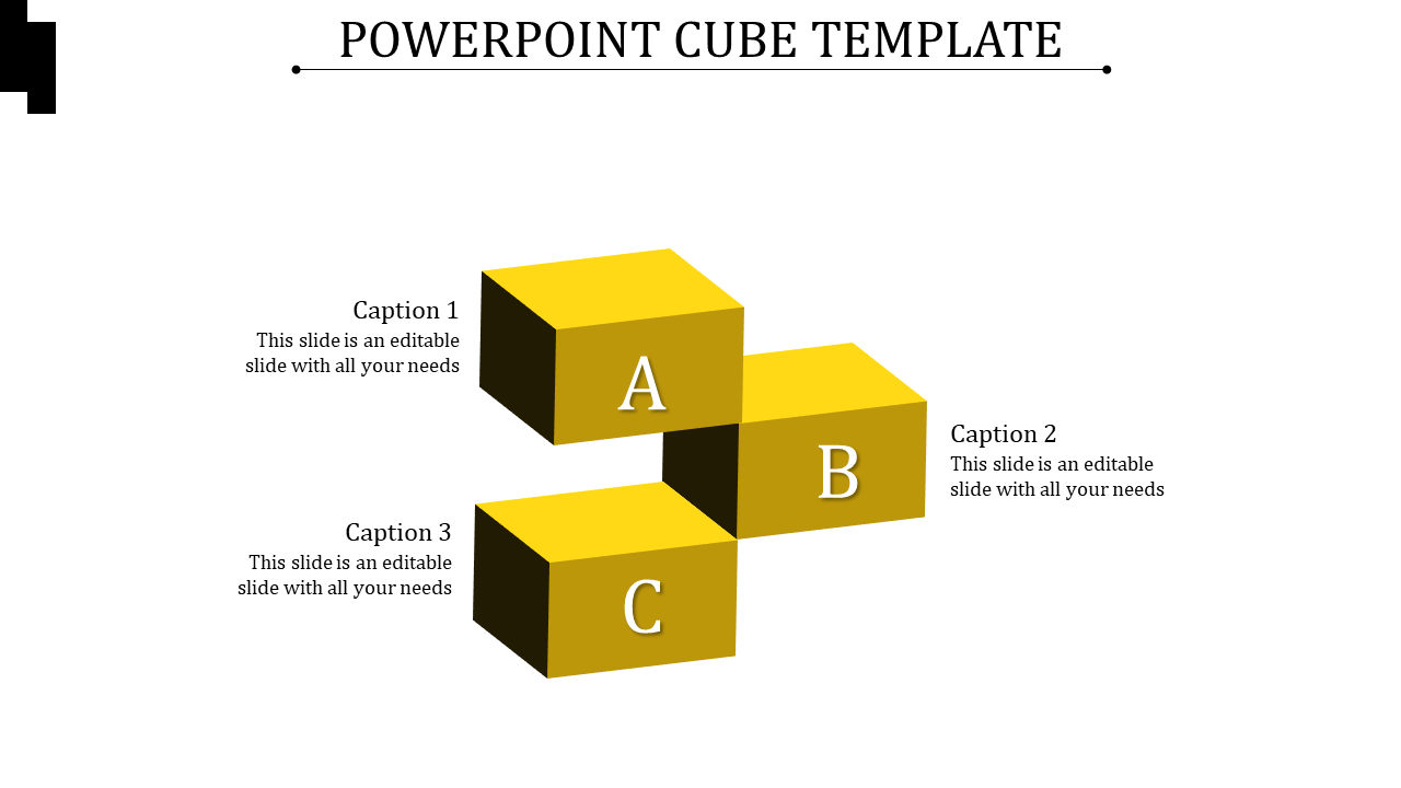 Try Our Predesigned Cube PowerPoint Presentation Template 