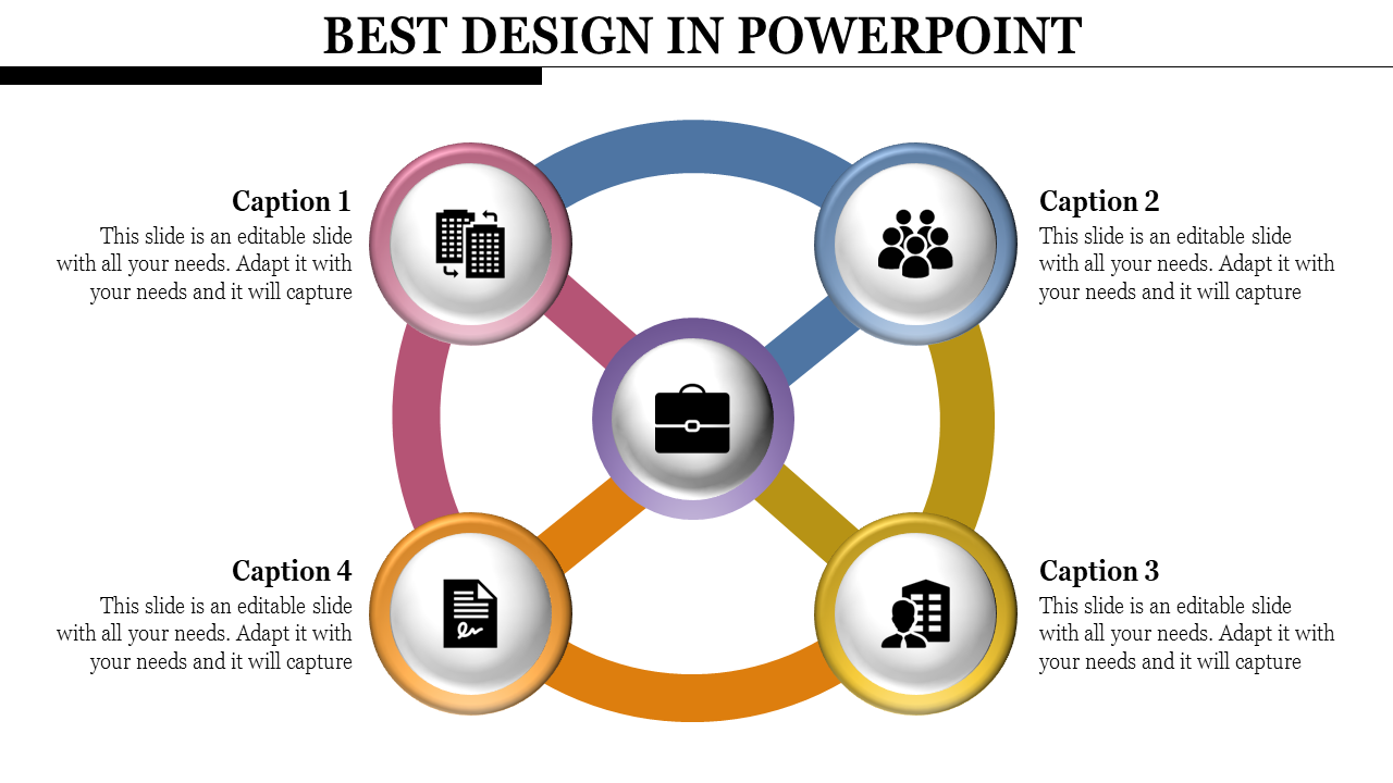 Best Design In PowerPoint Presentation Template 