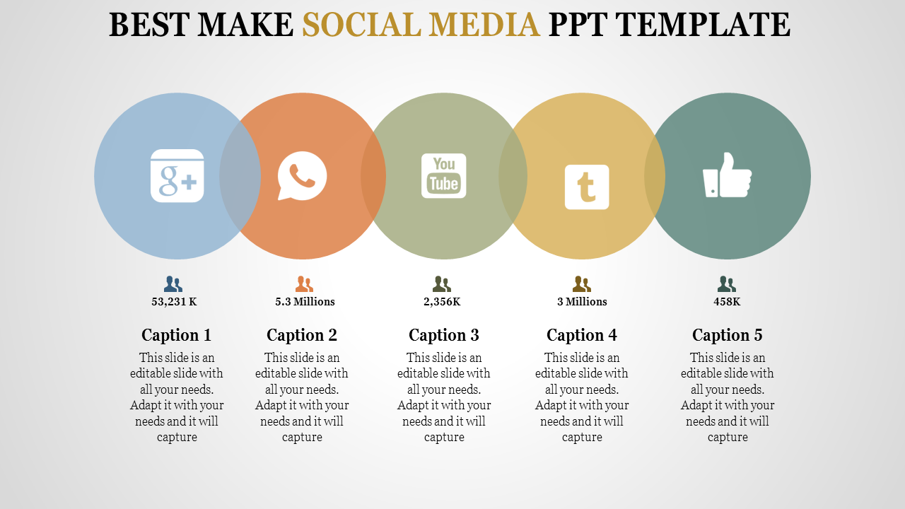 Modern Social Media PPT And Google Slides Presentation