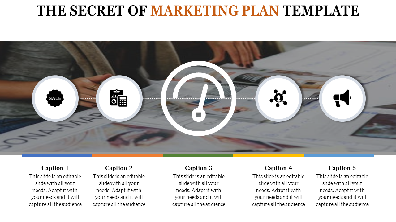 Our Predesigned Marketing Plan Template For Presentation