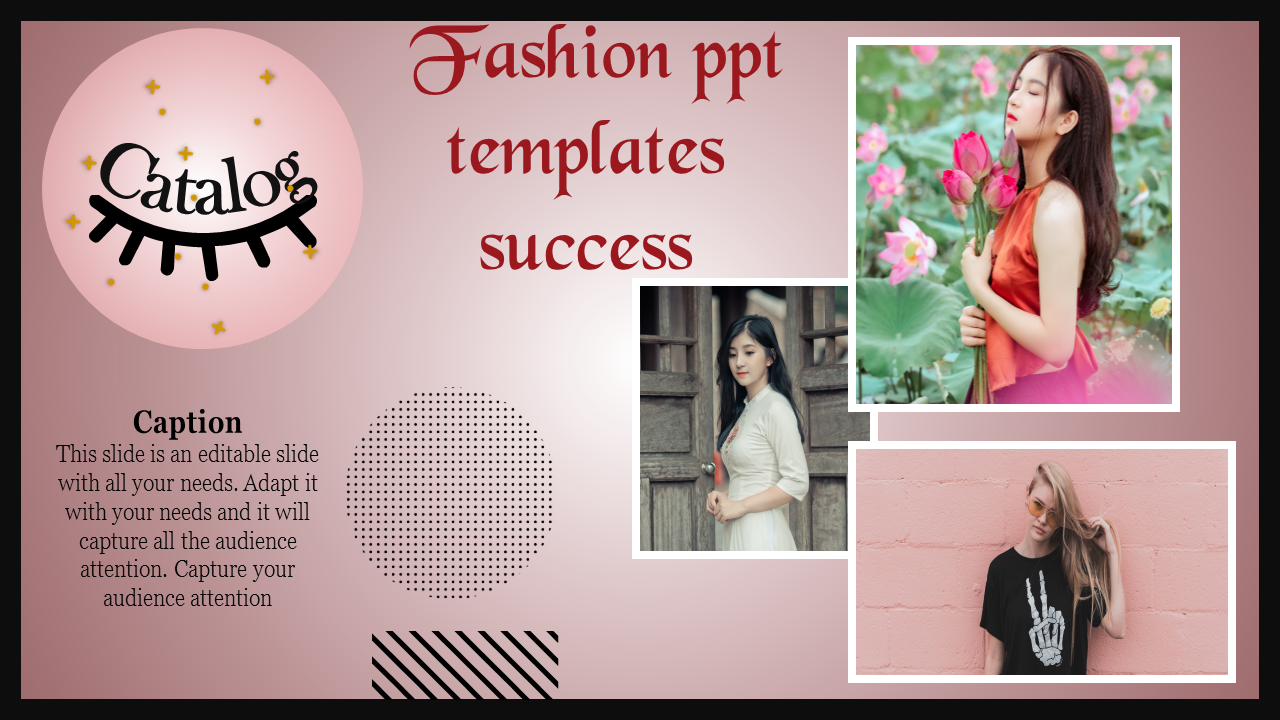 Best Fashion PPT Templates Slide Designs With One Node