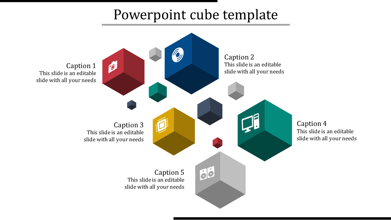 Infographic with a central yellow briefcase icon surrounded by color-coded petals illustrating business themes.