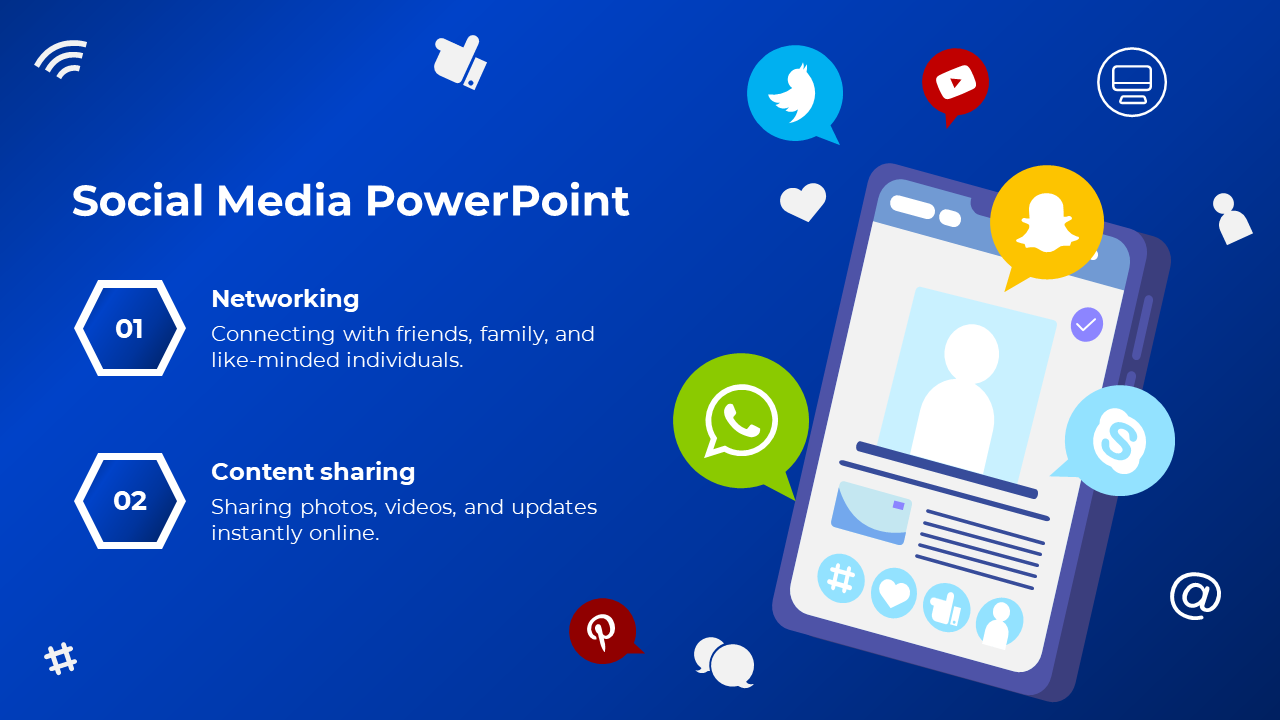 Maximize Social Media PowerPoint And Google Slides Template