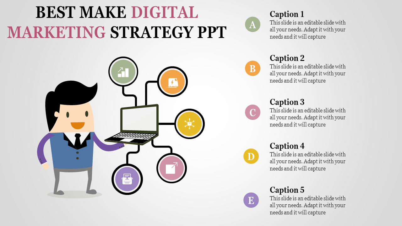  Best Digital Marketing Strategy PPT Presentation