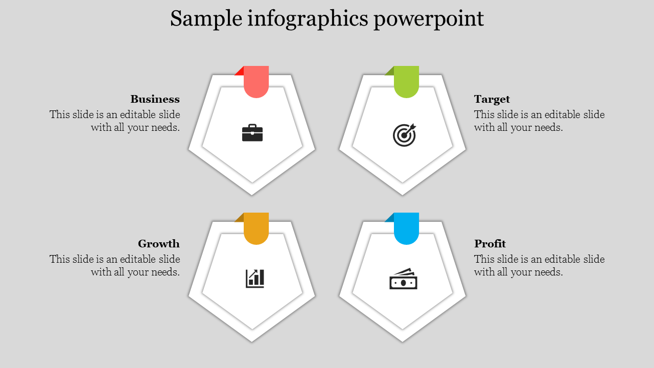 Sample Infographics PowerPoint for Effective Data Display