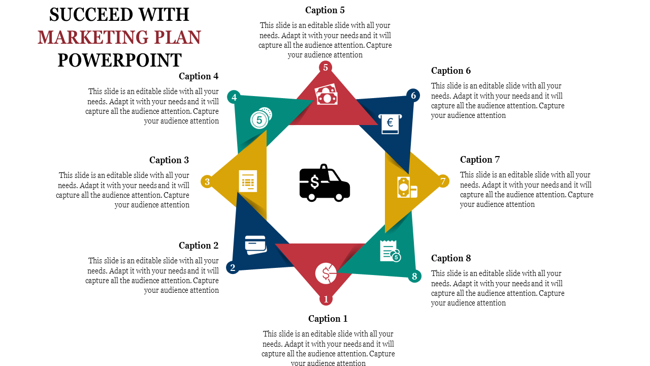 Multinoded Marketing Plan PowerPoint for Strategic Planning