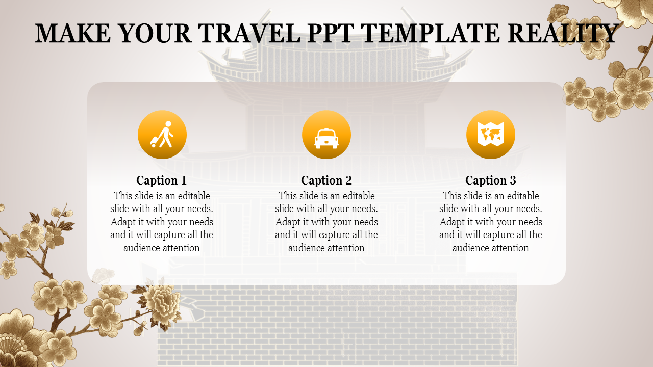 Customized Travel PPT And Google Slides Template Design