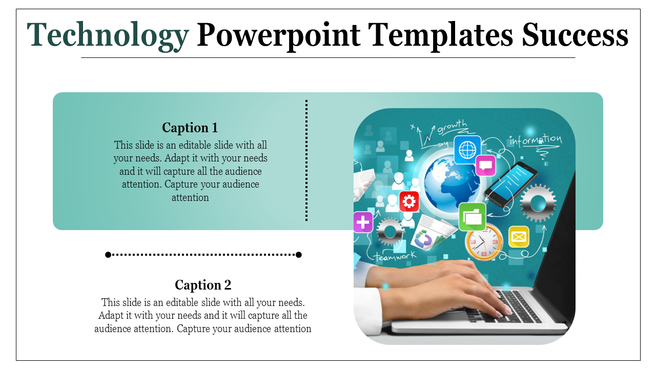 Elegant Technology PowerPoint Template and Google Slides Themes