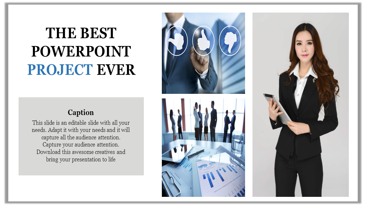 Best PowerPoint Project Slide Template Designs-One Node