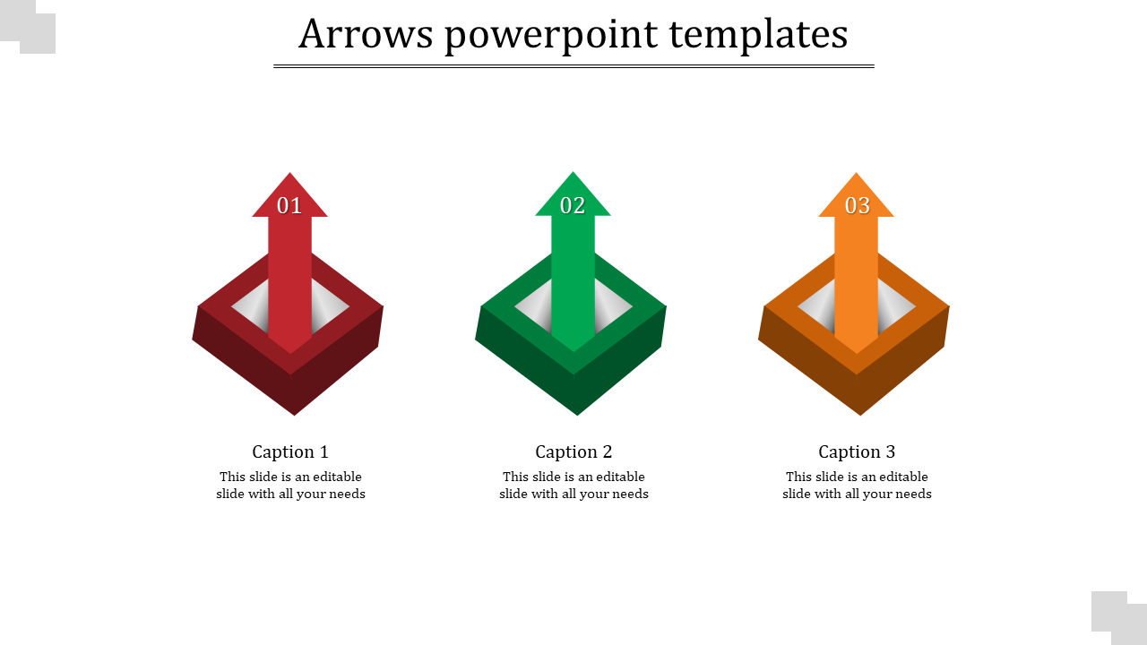 Elegant Arrow PowerPoint Template and Google Slides Themes