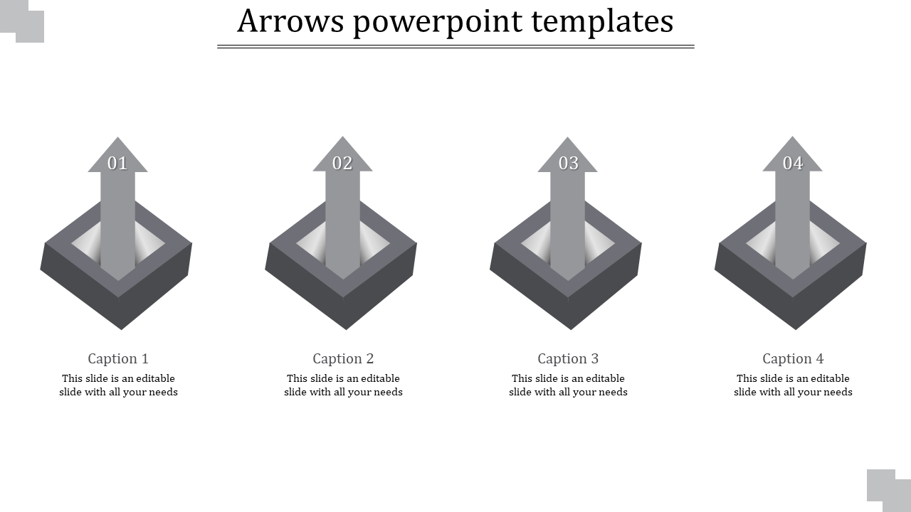 Best And Editable Arrows PowerPoint Templates Design