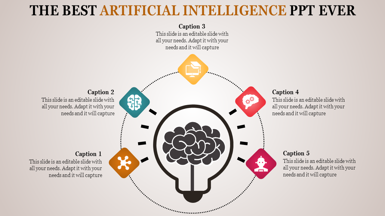 Professional Artificial Intelligence PPT for Corporate Use