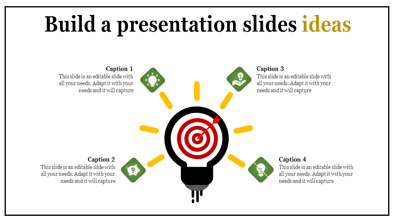 Ideas PowerPoint Presentation for Creative and Unique Design