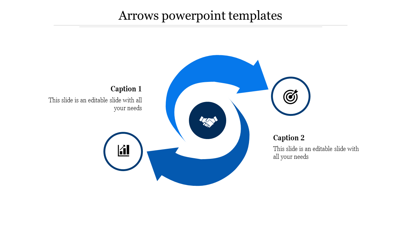 Arrows PowerPoint Templates for Directional Flow Diagrams