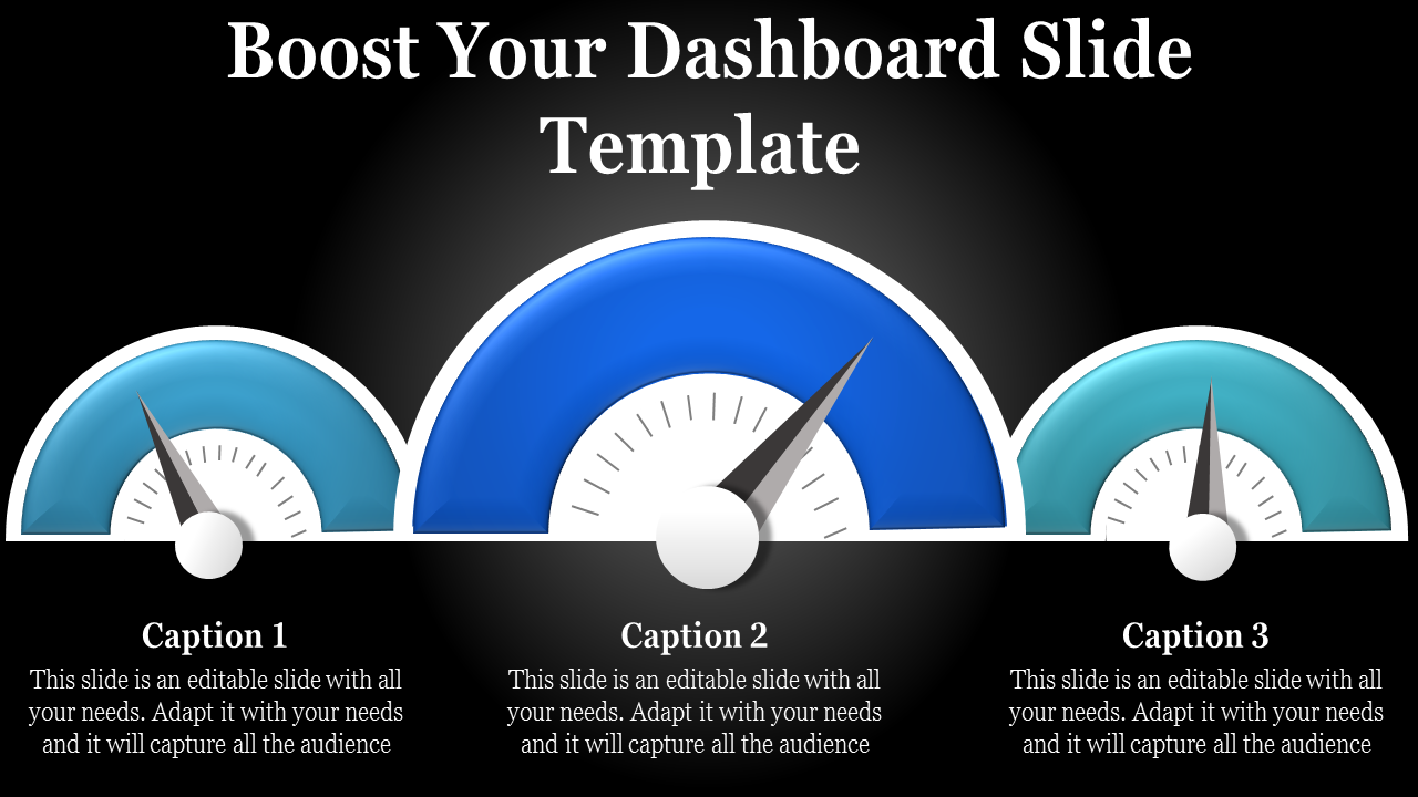 Dashboard Slide Template and Google Slides Themes